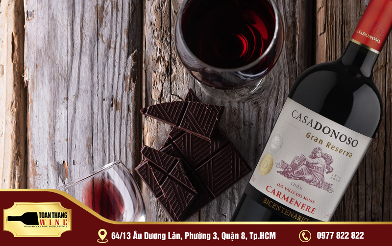 rượu vang kết hợp cùng chocolate 2